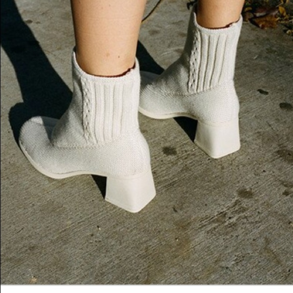 Eckhaus Latta x Camper TOGETHER Sock Boots IN GREY